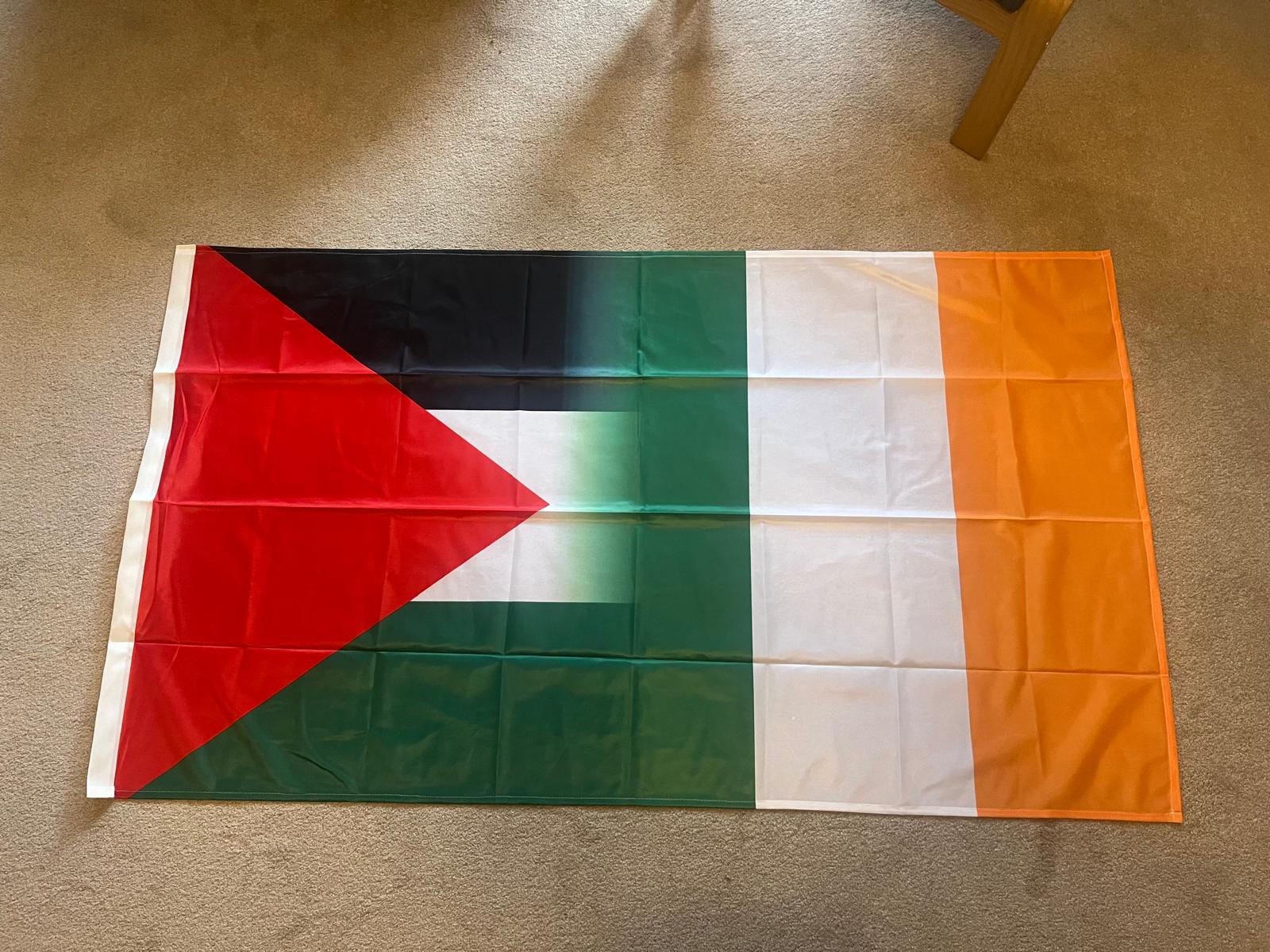 Palestine-Ireland Solidarity Flag